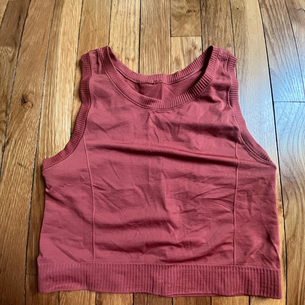 Active Seamless Cropped Tank Top